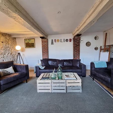 オンフルール Le Jardin D'Eugene - 4P House - Terrace - Historic Centerヴィラ エクステリア 写真