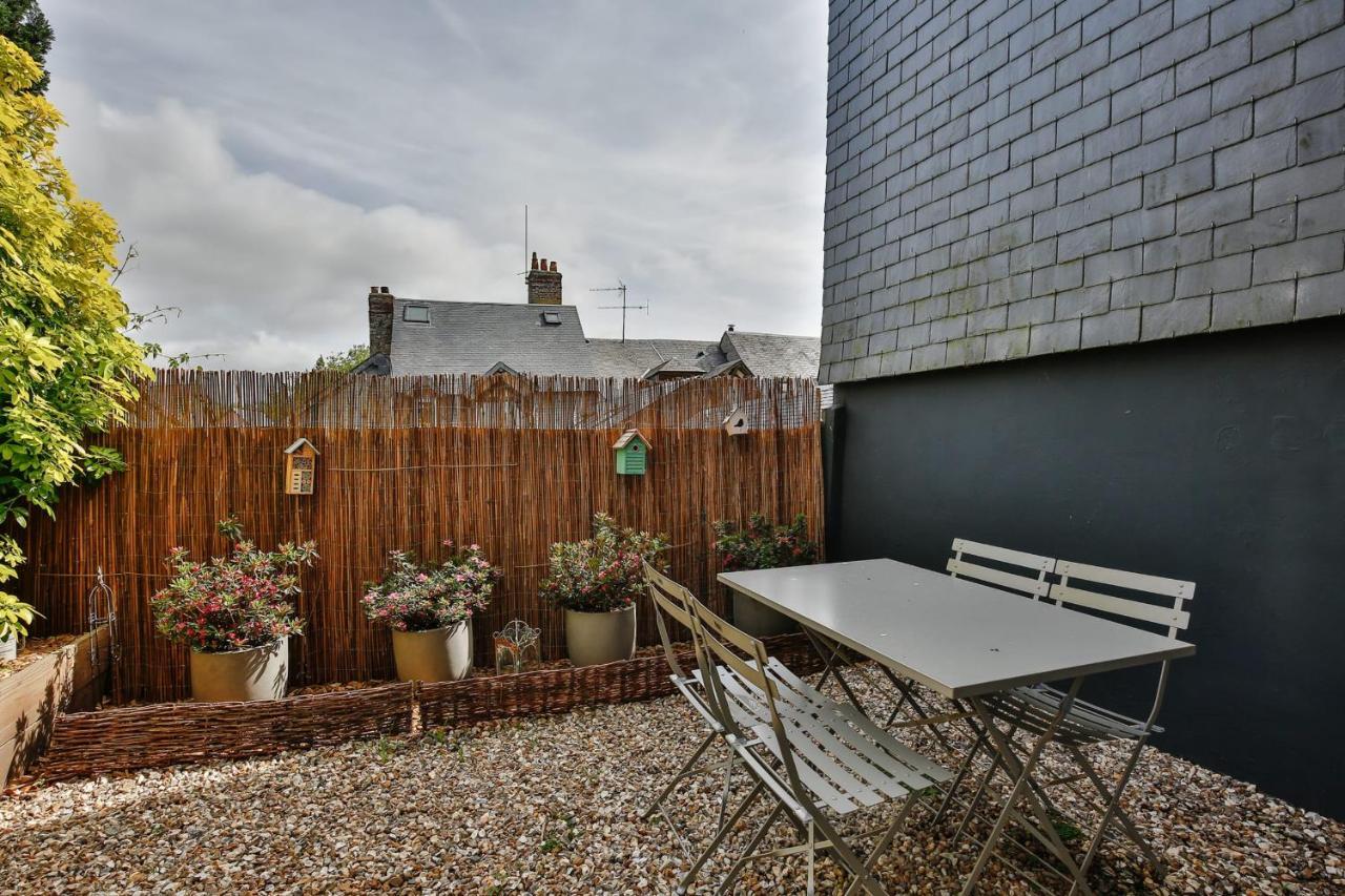 オンフルール Le Jardin D'Eugene - 4P House - Terrace - Historic Centerヴィラ エクステリア 写真
